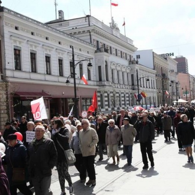 Obchody Święta Pracy w województwie łódzkim